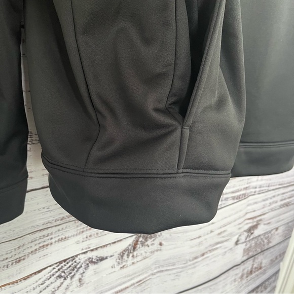 Callaway Black Gray 1/4 Zip Opti Therm Long Sleeve Golf Jacket - Picture 6 of 15